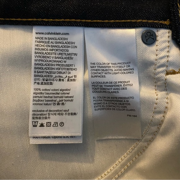 Men’s Calvin Klein jeans, slim straight fit, W31xL30, NWOT - Picture 11 of 16